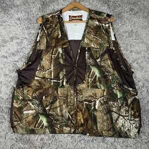 GAMEHIDE‎ Men's Hyper Hide Mossy Oak Camo Hunting Vest Size Large